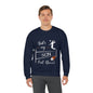 Unisex Heavy Blend™ Crewneck Sweatshirt (Volleyball - Dad)