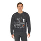 Unisex Heavy Blend™ Crewneck Sweatshirt (Volleyball - Dad)