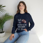 Unisex Heavy Blend™ Crewneck Sweatshirt (Football - Grandmother)