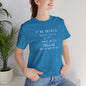 I'm Mixed (White Letters) - Unisex Jersey Short Sleeve Tee - Ladies