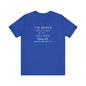 I'm Mixed (White Letters) - Unisex Jersey Short Sleeve Tee - Ladies