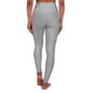 High Waisted Yoga Leggings (AOP) - Ladies