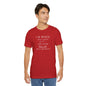 I'm Mixed (White Letters) - Unisex Jersey Short Sleeve Tee - Men