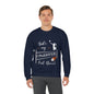 Unisex Heavy Blend™ Crewneck Sweatshirt (Volleyball - Dad)