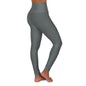 High Waisted Yoga Leggings (AOP) - Ladies (Fall Vibes)
