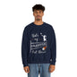 Unisex Heavy Blend™ Crewneck Sweatshirt (Volleyball - Dad)