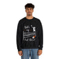 Unisex Heavy Blend™ Crewneck Sweatshirt (Volleyball - Dad)