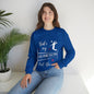 Unisex Heavy Blend™ Crewneck Sweatshirt (Volleyball - Grandmother)