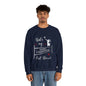 Unisex Heavy Blend™ Crewneck Sweatshirt (Volleyball - Grandmother)