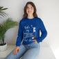 Unisex Heavy Blend™ Crewneck Sweatshirt (Volleyball - Grandfather)