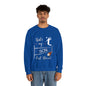 Unisex Heavy Blend™ Crewneck Sweatshirt (Volleyball - Dad)