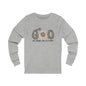 With God All Things Are Possible | Unisex Jersey Long Sleeve Tee | Ladies