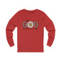 With God All Things Are Possible | Unisex Jersey Long Sleeve Tee | Ladies