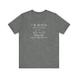 I'm Mixed (White Letters) - Unisex Jersey Short Sleeve Tee - Ladies