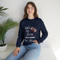Unisex Heavy Blend™ Crewneck Sweatshirt (Football - Mom)