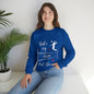 Unisex Heavy Blend™ Crewneck Sweatshirt (Volleyball - Mom)
