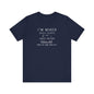 I'm Mixed (White Letters) - Unisex Jersey Short Sleeve Tee - Men