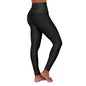 High Waisted Yoga Leggings (AOP) - Ladies