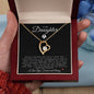 To My Daughter | Forever Love Necklace | Soccer
