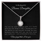 To My Beautiful Bonus Daughter | Eternal Hope Necklace