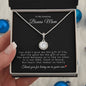 To My Amazing Bonus Mom | Eternal Hope Necklace
