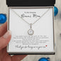 To My Amazing Bonus Mom | Eternal Hope Necklace | Son-In-Law