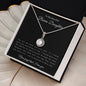 To My Beautiful Bonus Daughter | Eternal Hope Necklace
