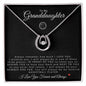 To My Granddaughter | Lucky In Love Necklace | Basketball