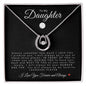 To My Daughter | Lucky In Love Necklace | Lacrosse