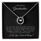 To My Amazing Grandmother | Lucky In Love Necklace