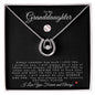 To My Granddaughter | Lucky in Love Necklace | Softball
