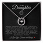 To My Daughter | Lucky In Love Necklace | Basketball