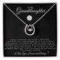 To My Granddaughter | Lucky In Love Necklace | Volleyball