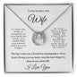 To My Smokin' Hot Wife | Lucky In Love Necklace