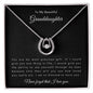 To My Beautiful Granddaughter | Lucky In Love Necklace