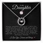 To My Daughter | Lucky In Love Necklace | Softball