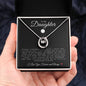 To My Daughter | Lucky In Love Necklace | Lacrosse