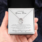 To My Amazing Bonus Mom | Lucky In Love Necklace | Daughter-In-Law