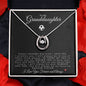 To My Granddaughter | Lucky In Love Necklace | Soccer