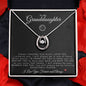 To My Granddaughter | Lucky In Love Necklace | Basketball