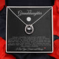 To My Granddaughter | Lucky In Love Necklace | Volleyball