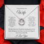 To My Smokin' Hot Wife | Lucky In Love Necklace