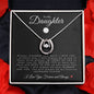 To My Daughter | Lucky In Love Necklace | Lacrosse