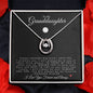 To My Granddaughter | Lucky In Love Necklace | Lacrosse