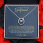 To My Smokin' Hot Girlfriend | Lucky In Love Necklace