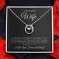 To My Beautiful Wife | Lucky In Love Necklace