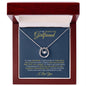 To My Smokin' Hot Girlfriend | Lucky In Love Necklace