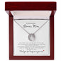 To My Amazing Bonus Mom | Lucky In Love Necklace | Daughter-In-Law