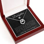 To My Daughter | Lucky In Love Necklace | Soccer
