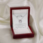 To My Amazing Bonus Mom | Lucky In Love Necklace | Son-In-Law